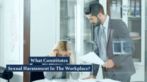What Constitutes Sexual Harassment In The Workplace? | McOmber McOmber & Luber | Red Bank | Marlton