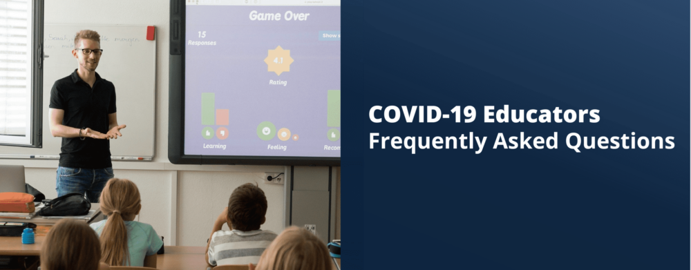 Teacher Safety During COVID-19 | Header Image | McOmber McOmber & Luber