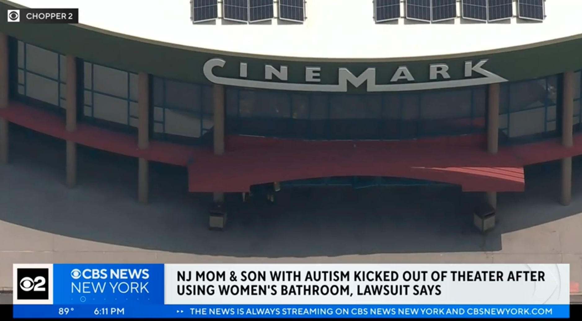 Mom says she was kicked out of Hazlet movie theater for helping son with autism in bathroom